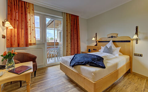 Gemütliches Einzelzimmer im Wellnesshotel im Bayerischen Wald